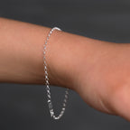 Pulsera Rolo Plata