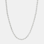 Rope 4mm (Plata) Cadena