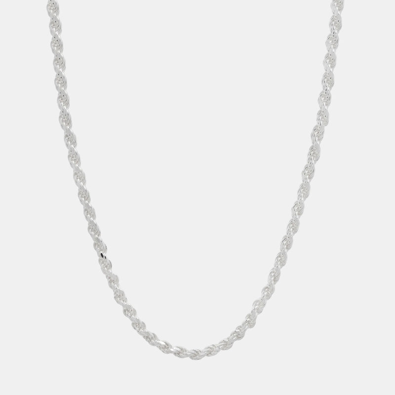 Cadena Rope 4mm Plata
