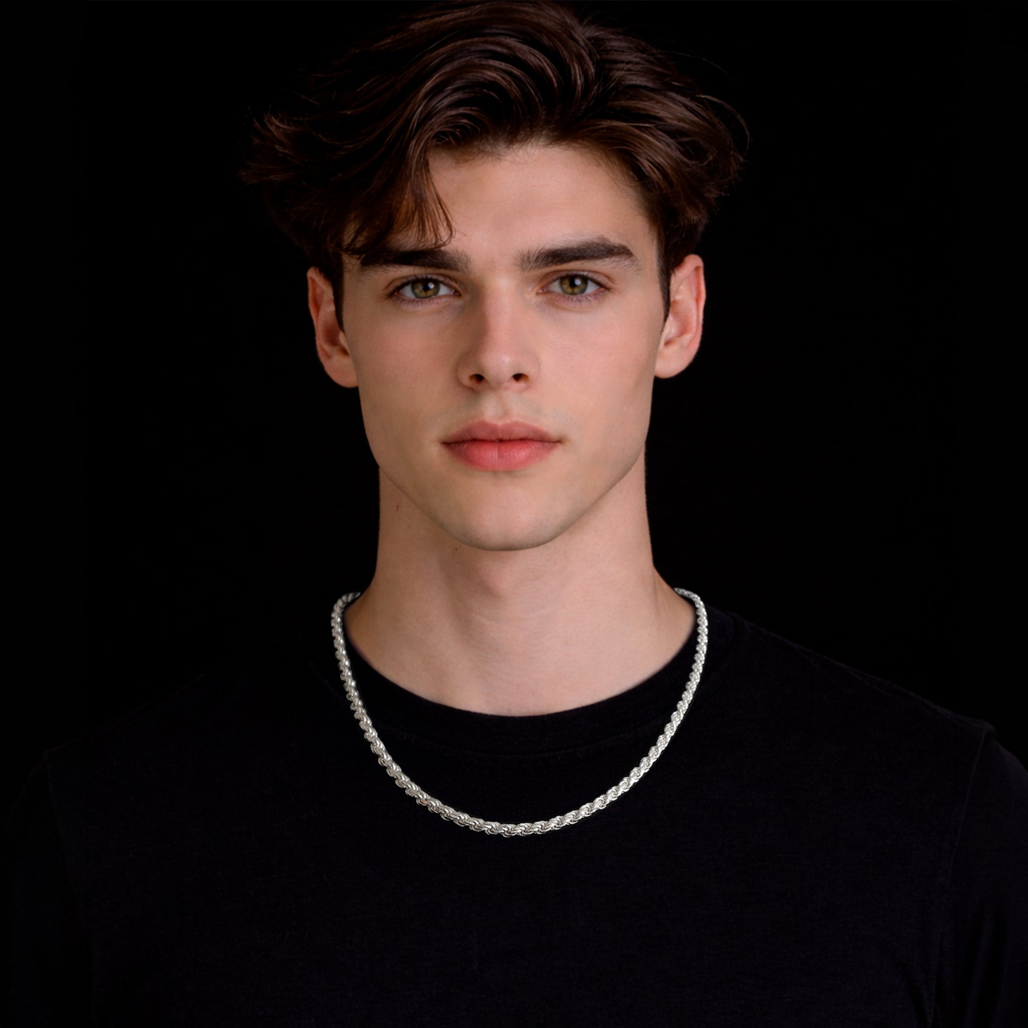 Rope 5mm (Plata) Cadena