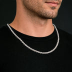 Rope 5mm (Plata) Cadena