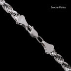 Rope 6mm (Plata) Pulsera
