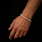 Rope 6mm (Plata) Pulsera