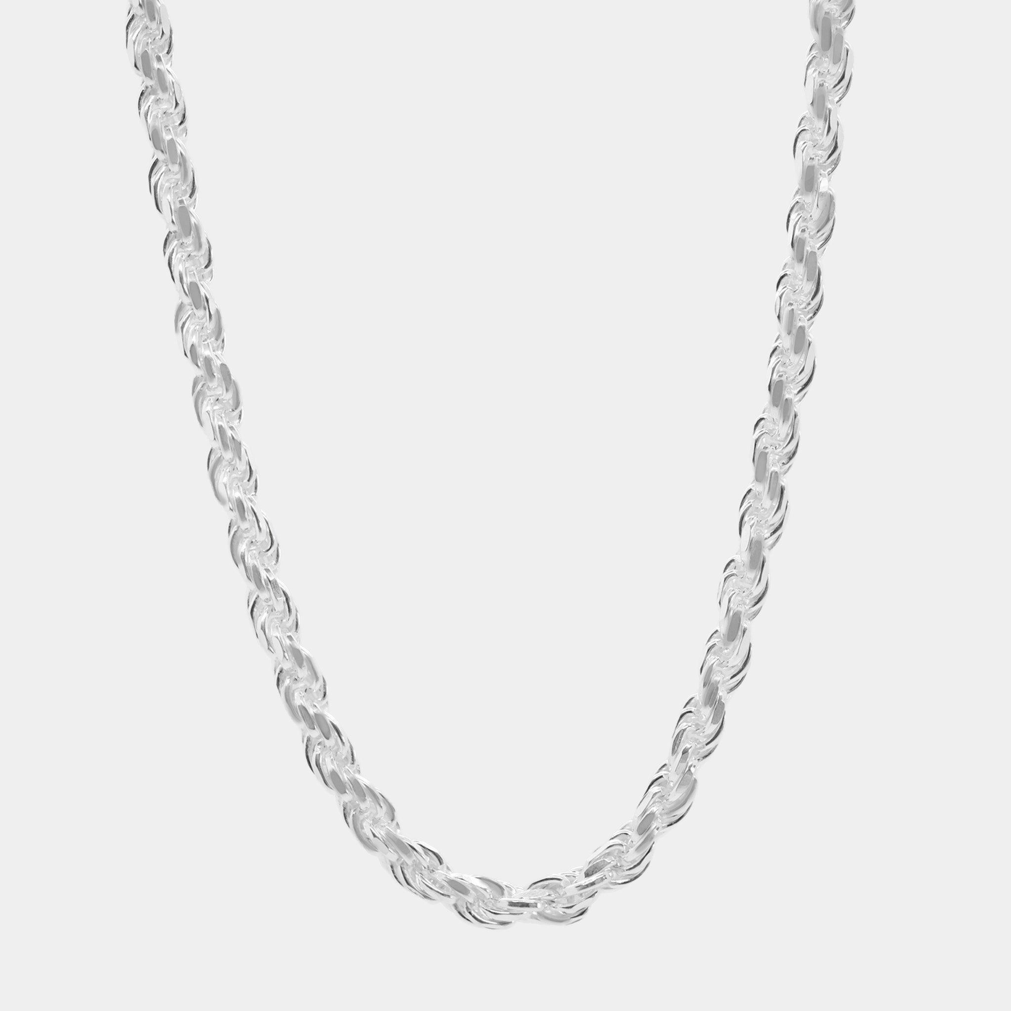 Rope 6mm (Plata) Cadena