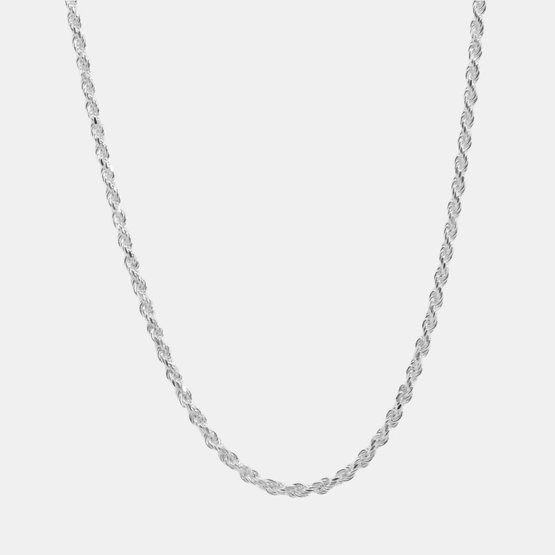 Cadena Rope 3mm Plata