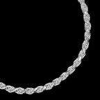 Pulsera Rope 3mm Plata