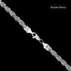 Rope 5mm (Plata) Pulsera