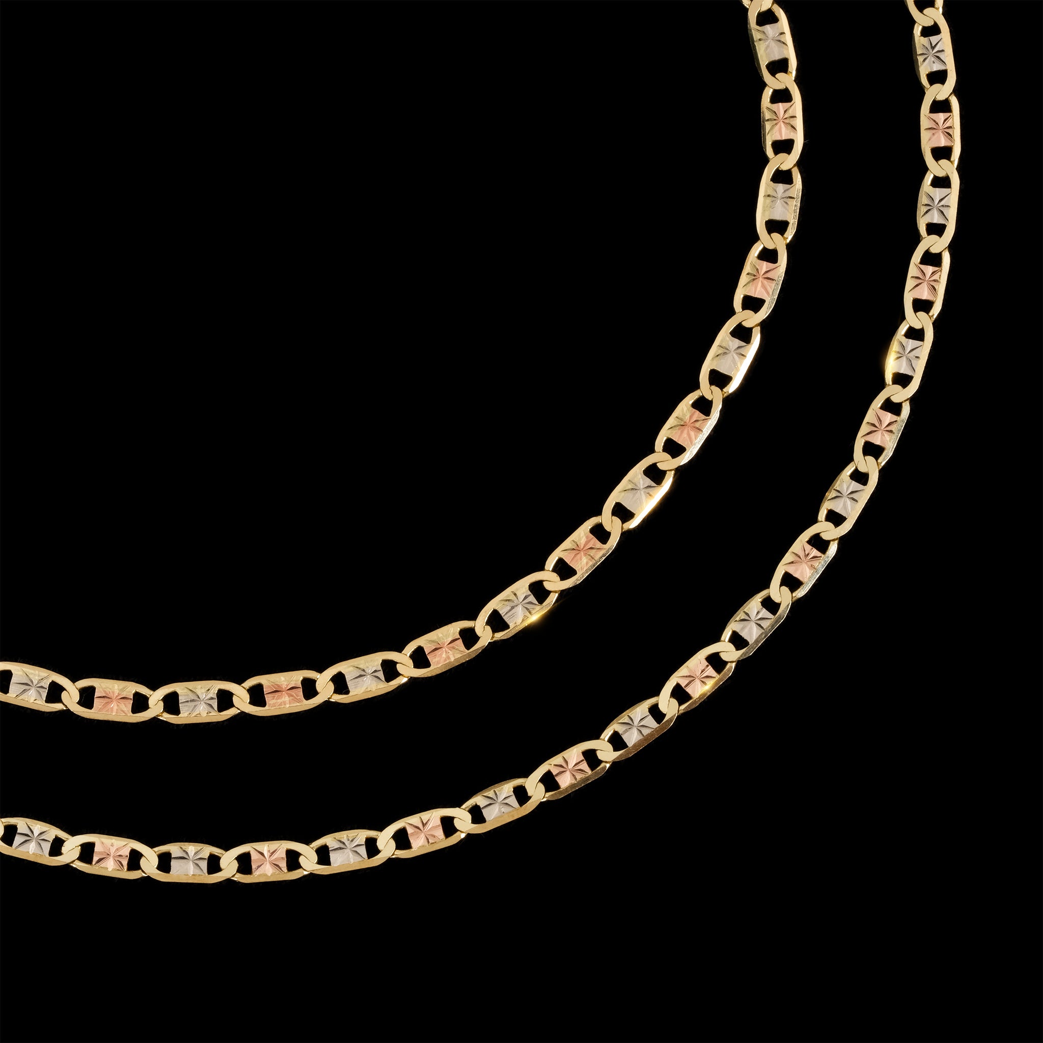 Set Florentina 3mm (Oro Sólido)