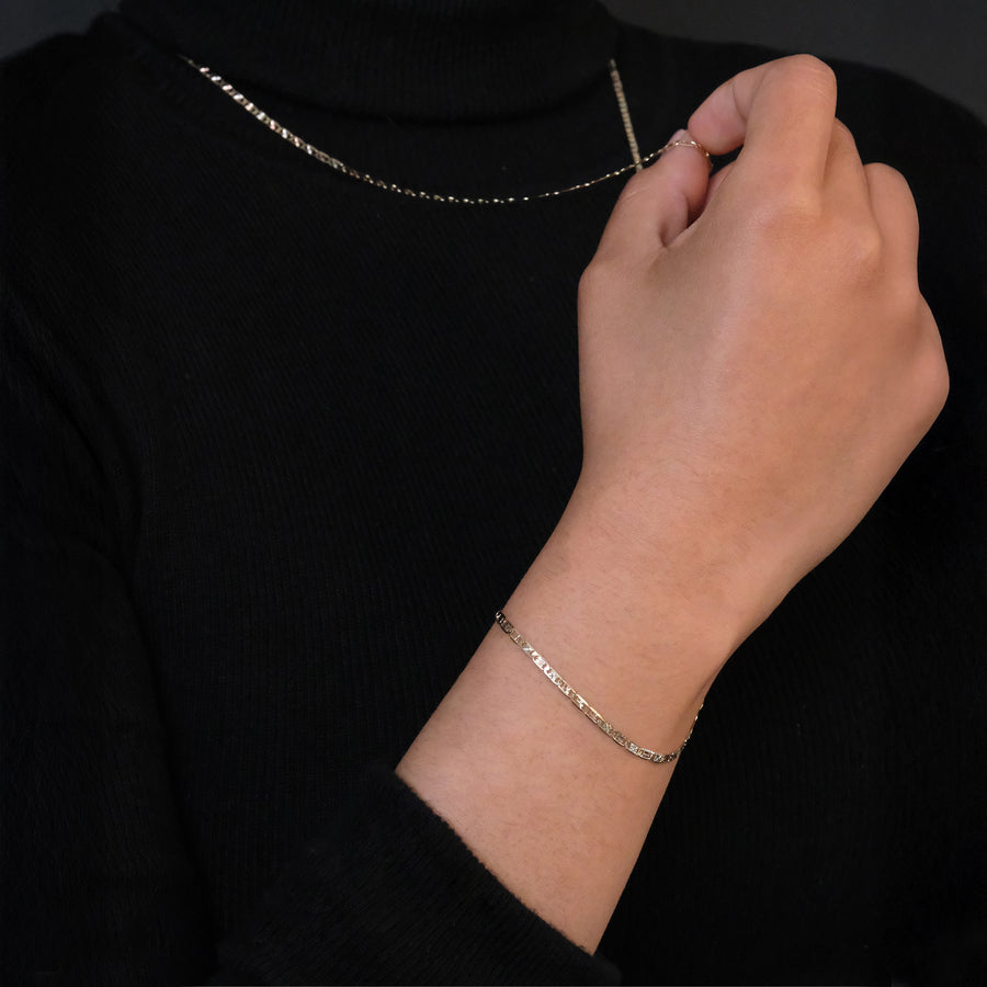 Set Florentina 3mm (Oro Sólido)
