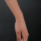 Pulsera Singapur Plata