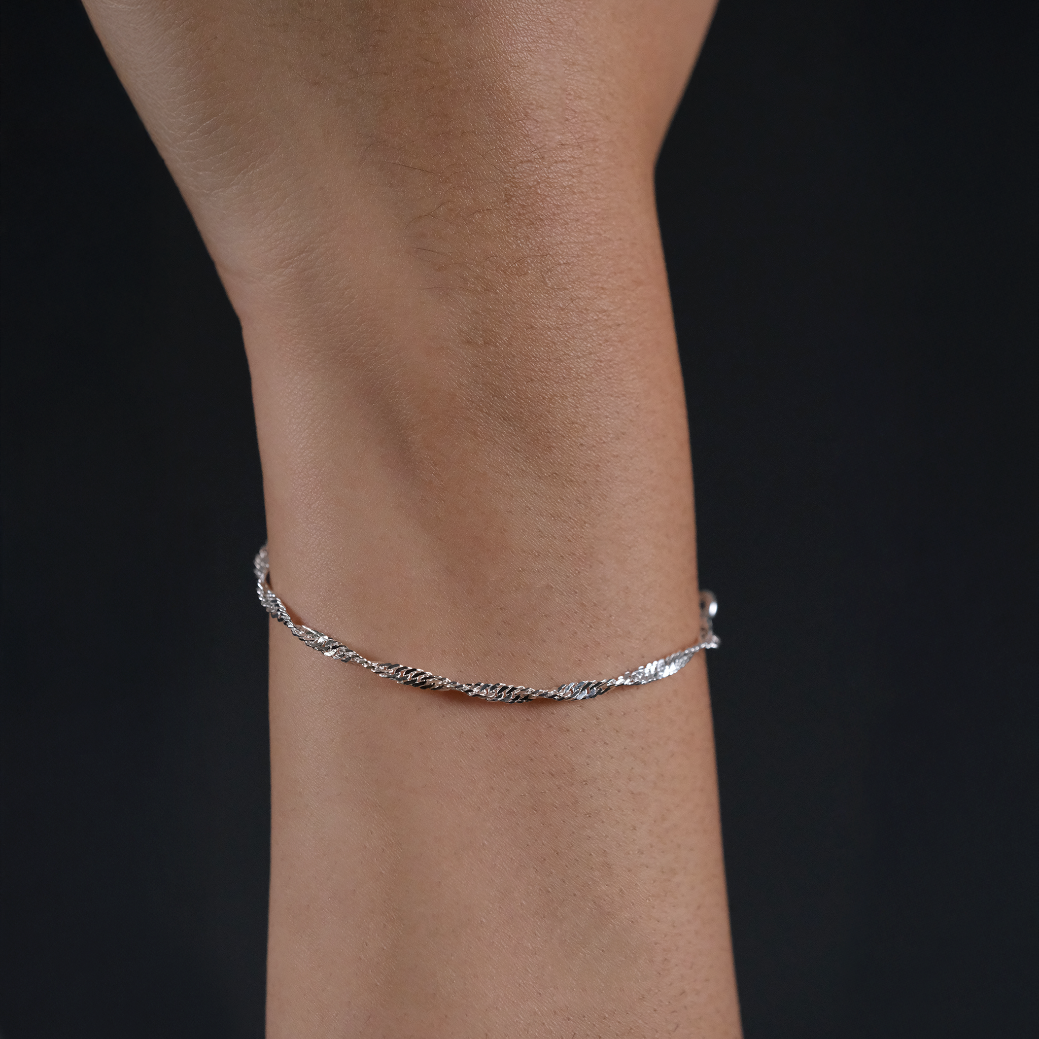 Singapur (Plata) Pulsera