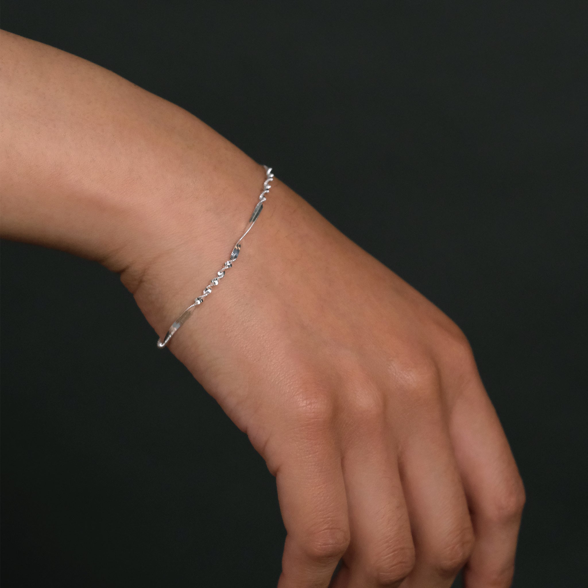 Singapur Super (Plata) Pulsera