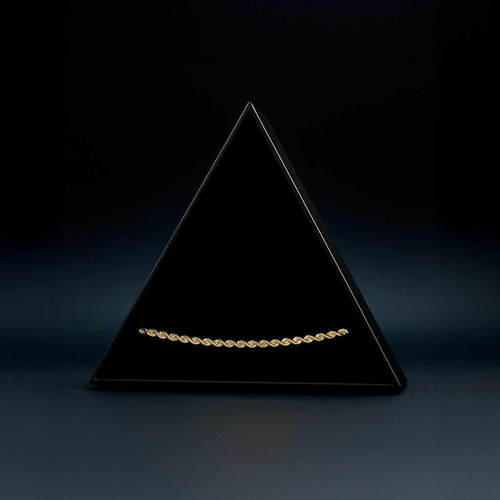 Torzal 3mm (Oro Sólido) Pulsera