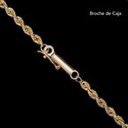 Torzal 3mm (Oro Sólido) Pulsera