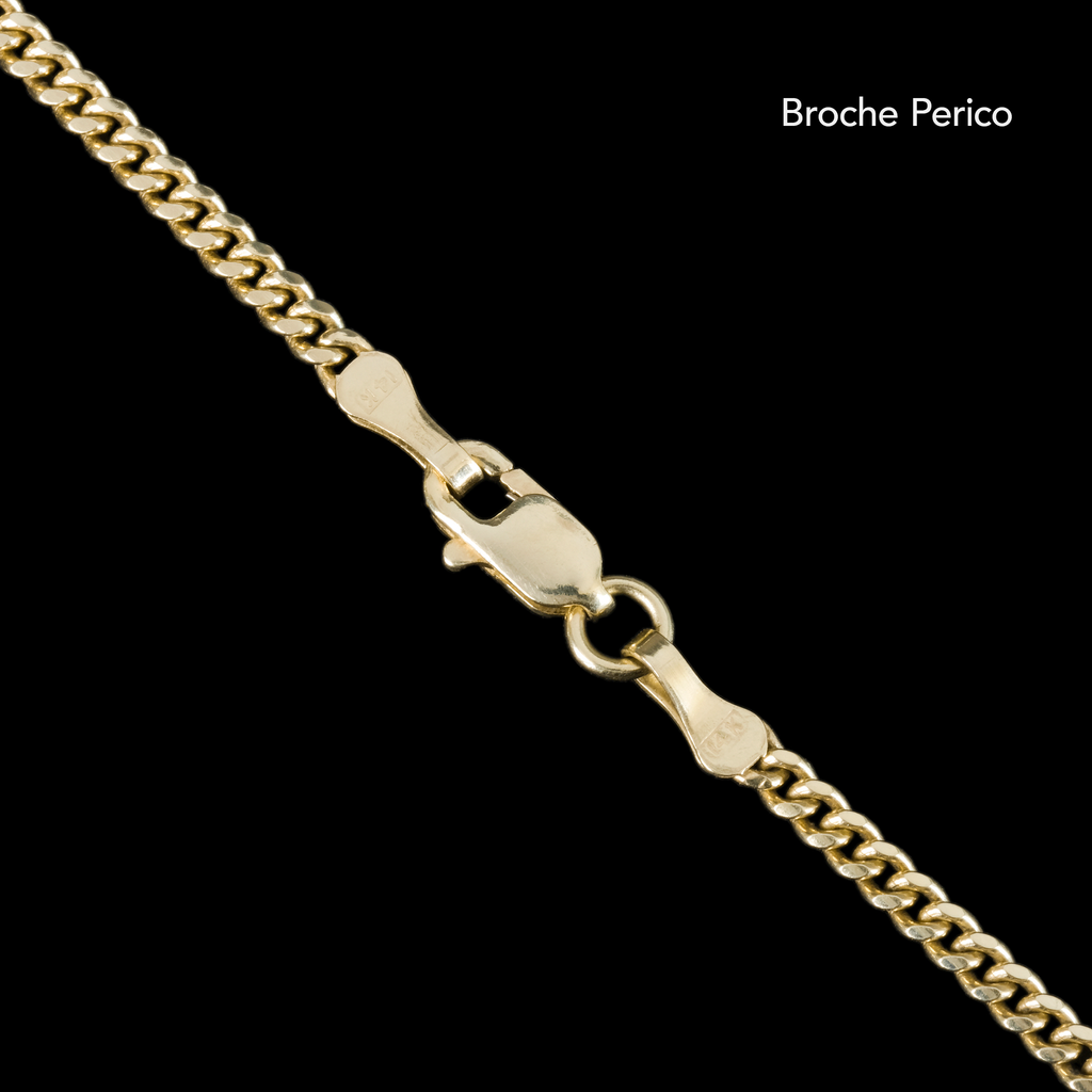 Triangulum 2mm (Oro Sólido) Collar