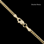 Triangulum 2mm (Oro Sólido) Collar