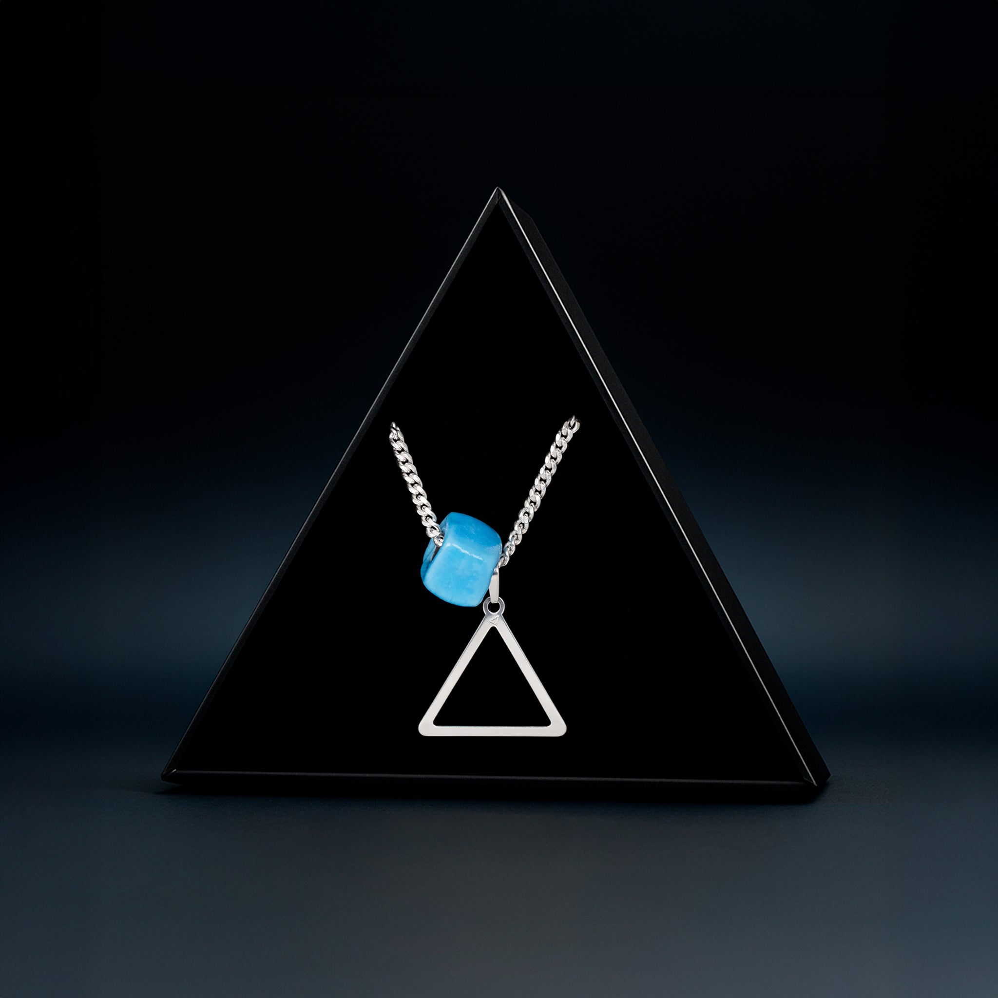 Triangulum 3mm (Plata) Collar