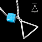 Triangulum 3mm (Plata) Collar