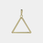 Dije Triangulum Oro Sólido 14k