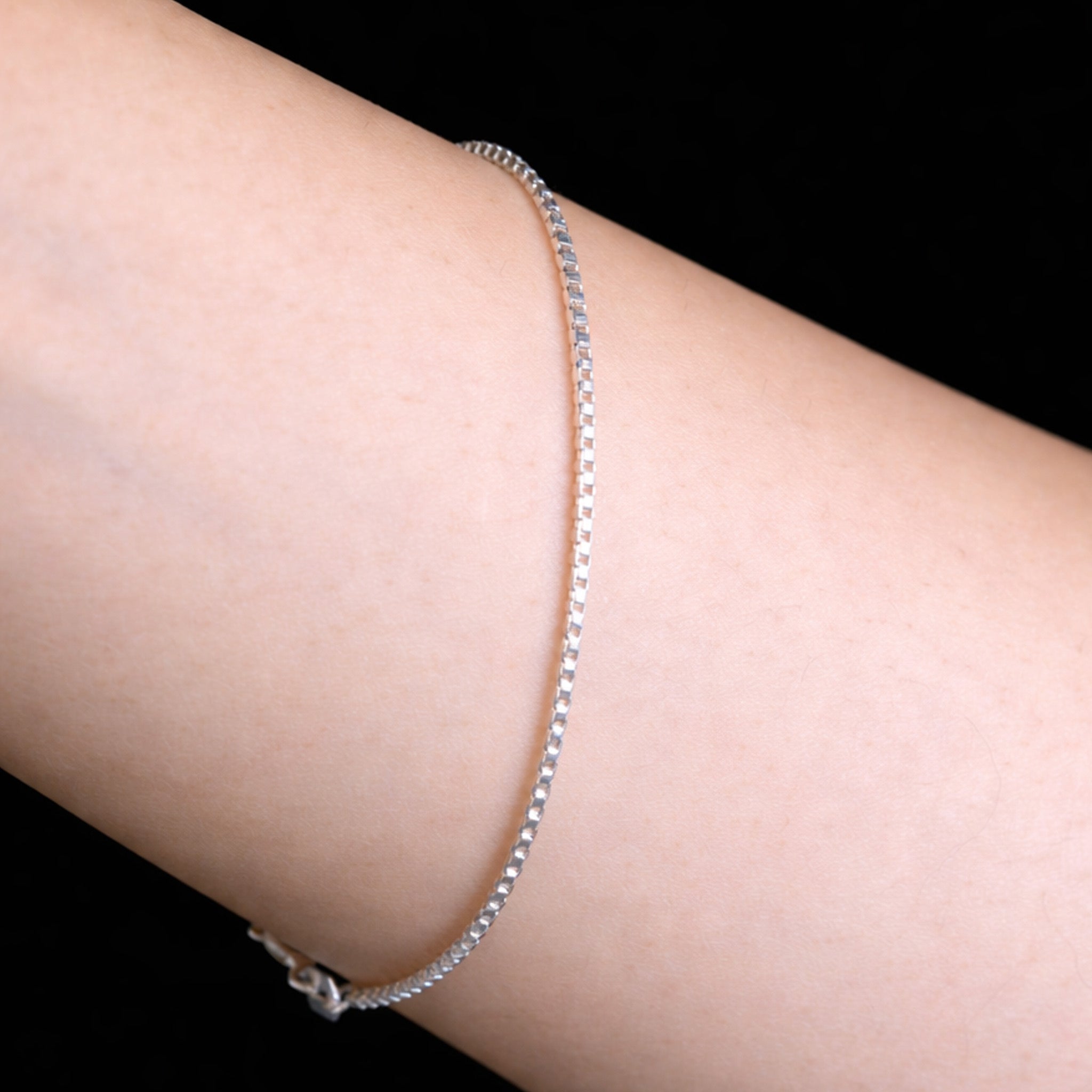 Pulsera Veneciana Plata