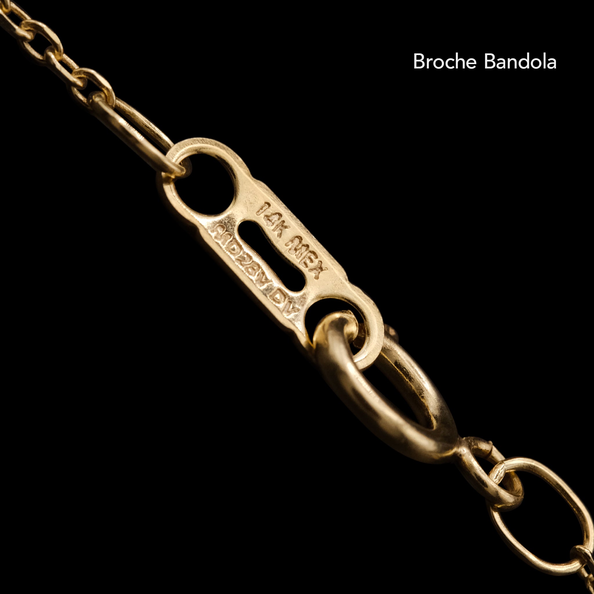 Virgen Mexicana (Oro Solido) Collar