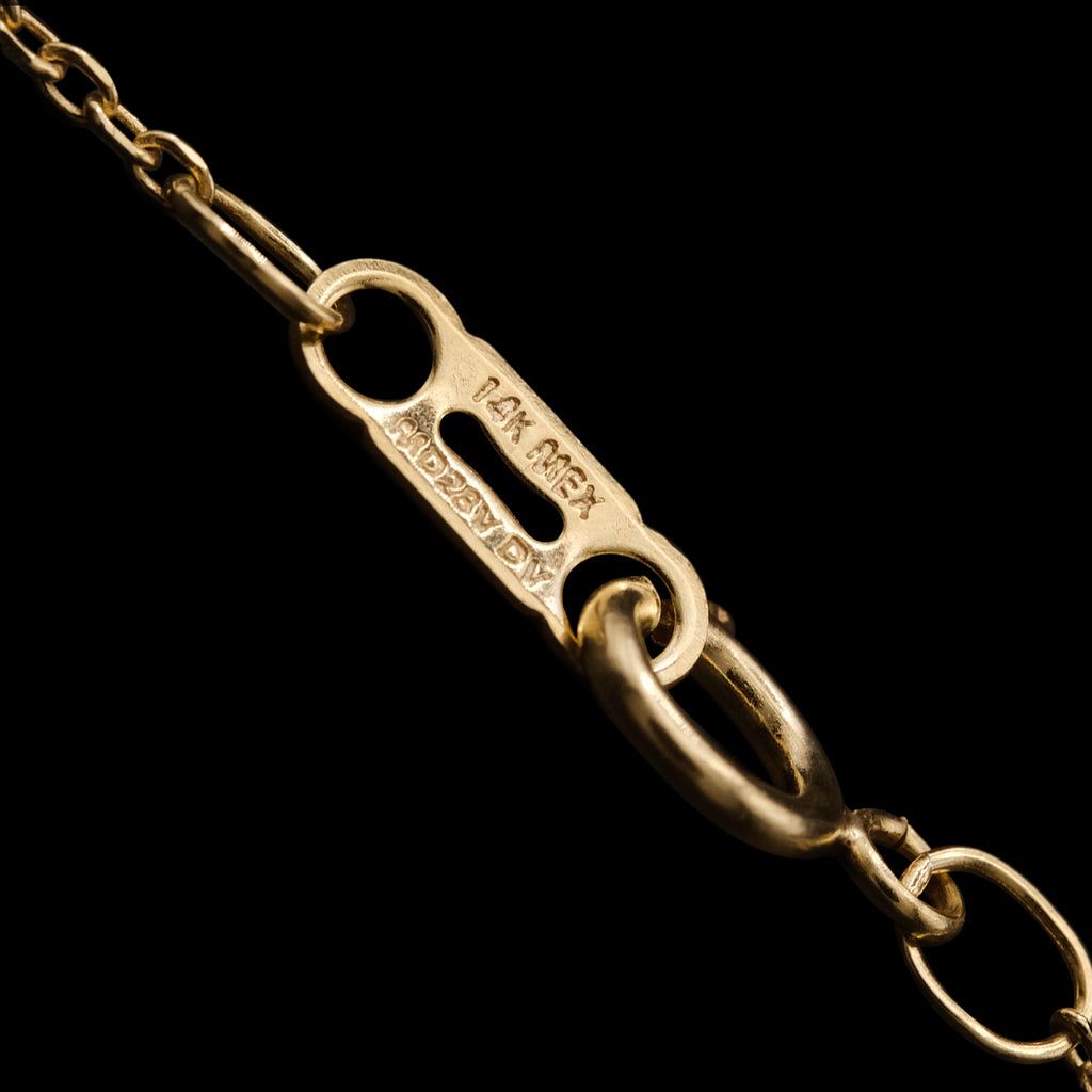 Virgen Mexicana (Oro Solido) Collar