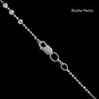 Cadena Viviana Bolitas Plata