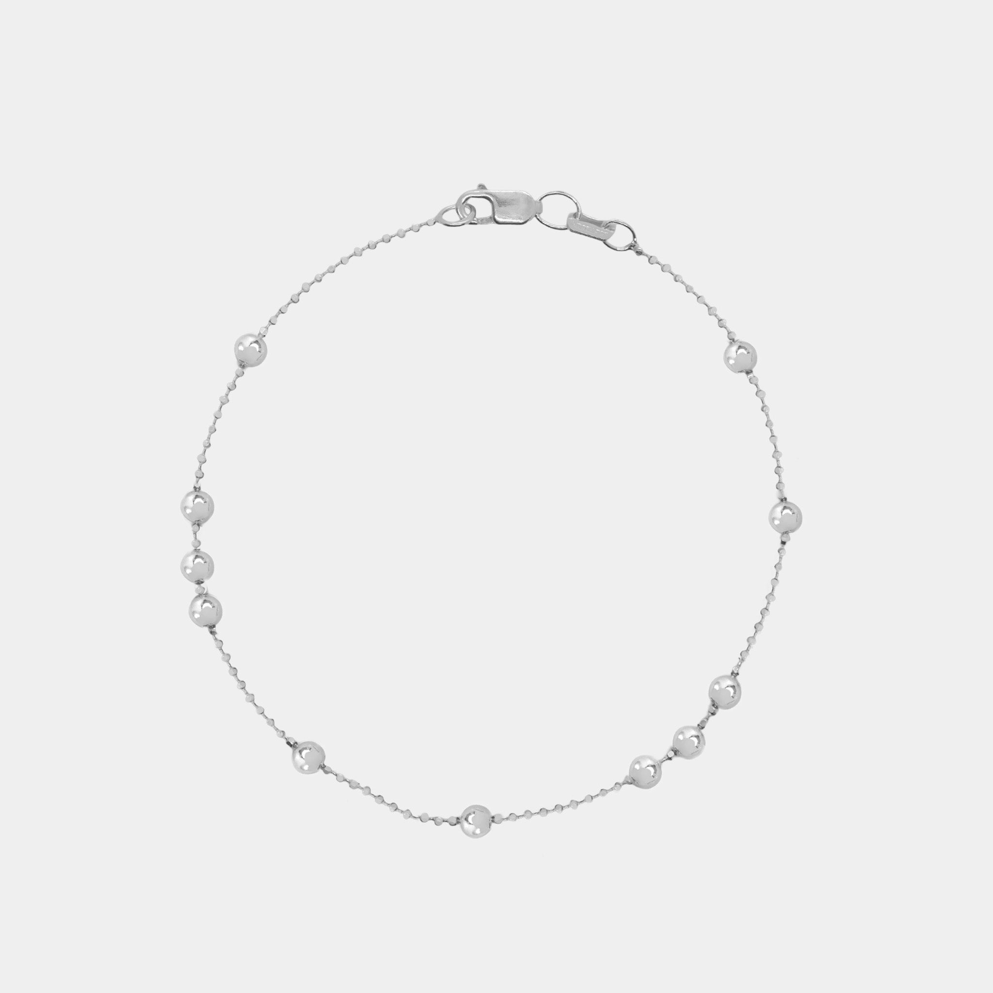 Viviana Bolitas (Plata) Pulsera