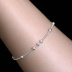 Viviana Bolitas (Plata) Pulsera
