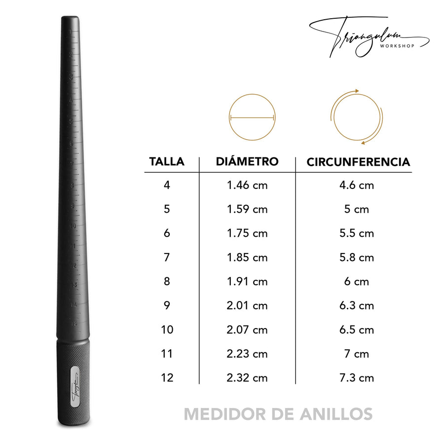 Argolla Clásica 10k (4mm) I - Triangulum Workshop