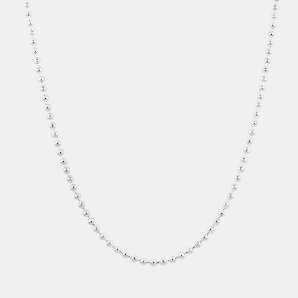 Bolitas 2.5mm (Plata) Cadena - Triangulum Workshop