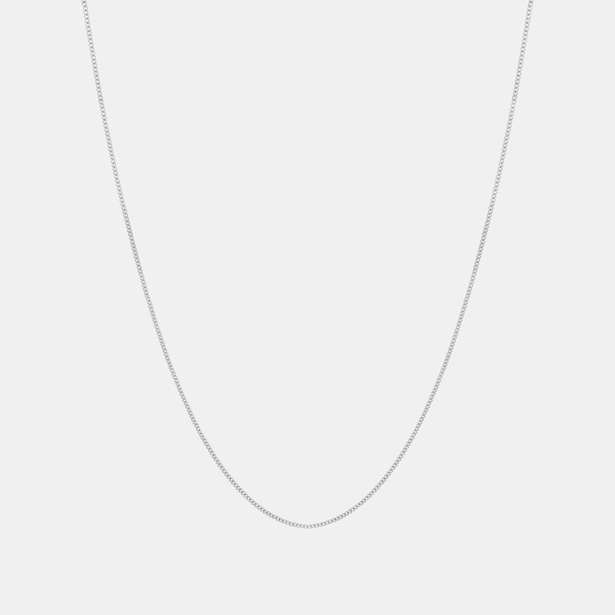Cadena Cuban Link 1mm en Plata .925