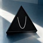 Cadena Cuban Link 2mm Plata .925 en caja Triangulum Workshop