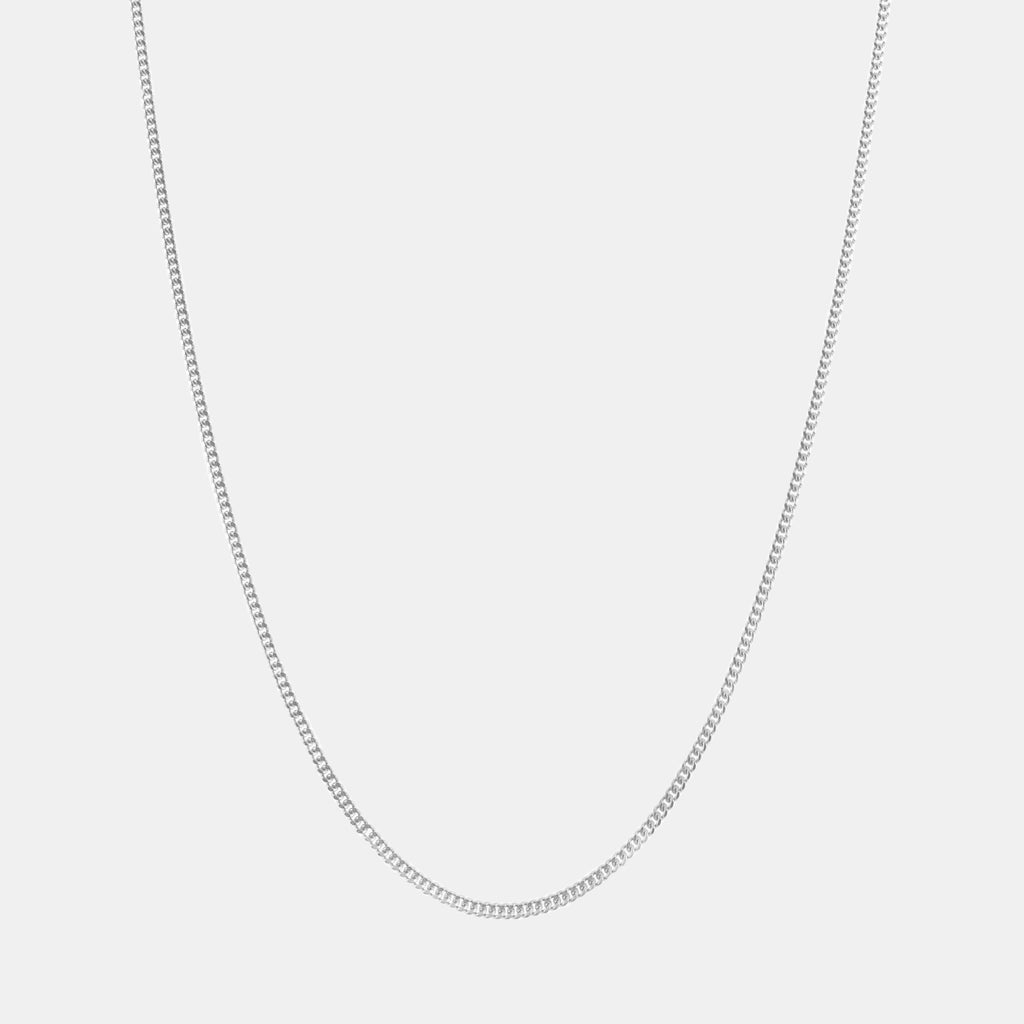 Cadena Cuban Link 2mm en Plata .925