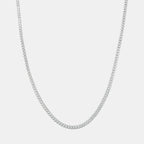 Cadena Cuban Link 3mm Plata .925 de Triangulum Workshop