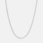Cadena Cuban Link 4mm en Plata .925