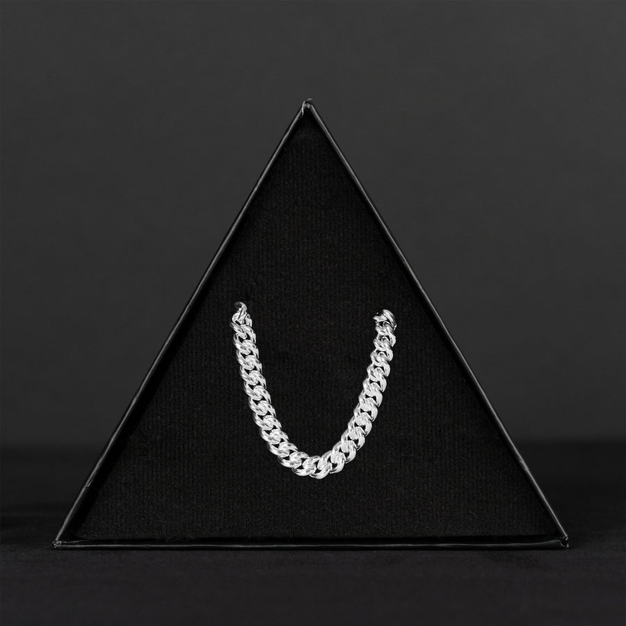 Cana 6mm (Plata) Cadena - Triangulum Workshop