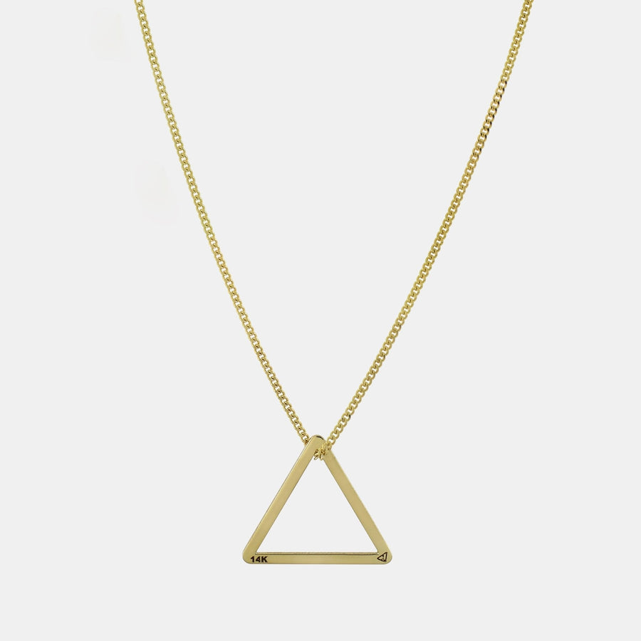 Capella (Oro Sólido) Collar - Triangulum Workshop