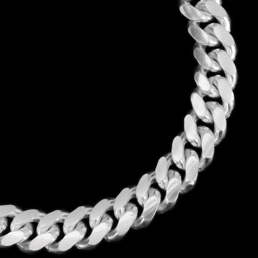 Cuban Link 10mm (Plata) Cadena - Triangulum Workshop
