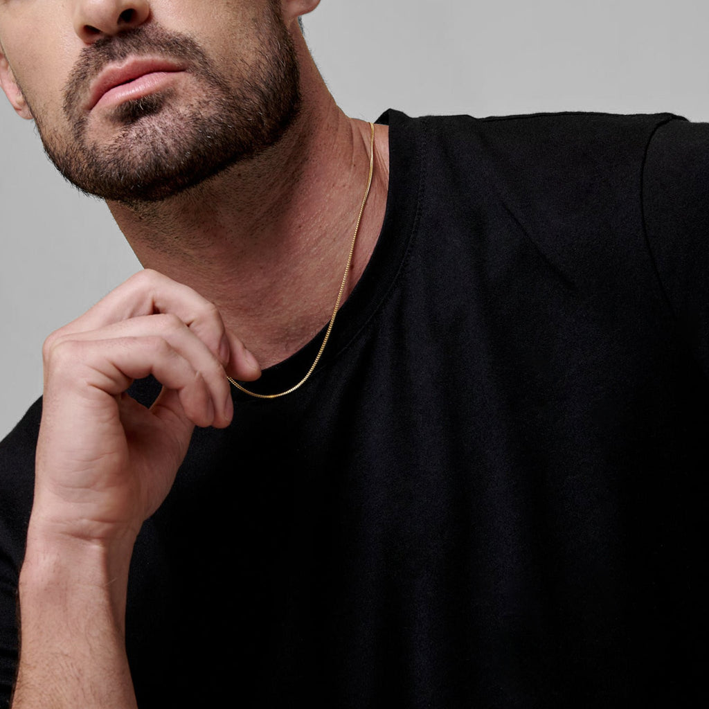 Cuban Link 2mm (Oro Sólido) Cadena - Triangulum Workshop