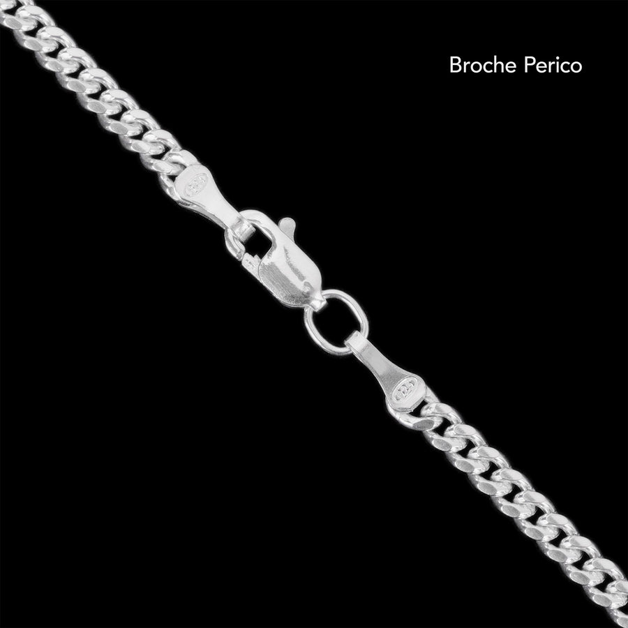 Cuban Link 3mm (Plata) Cadena - Triangulum Workshop