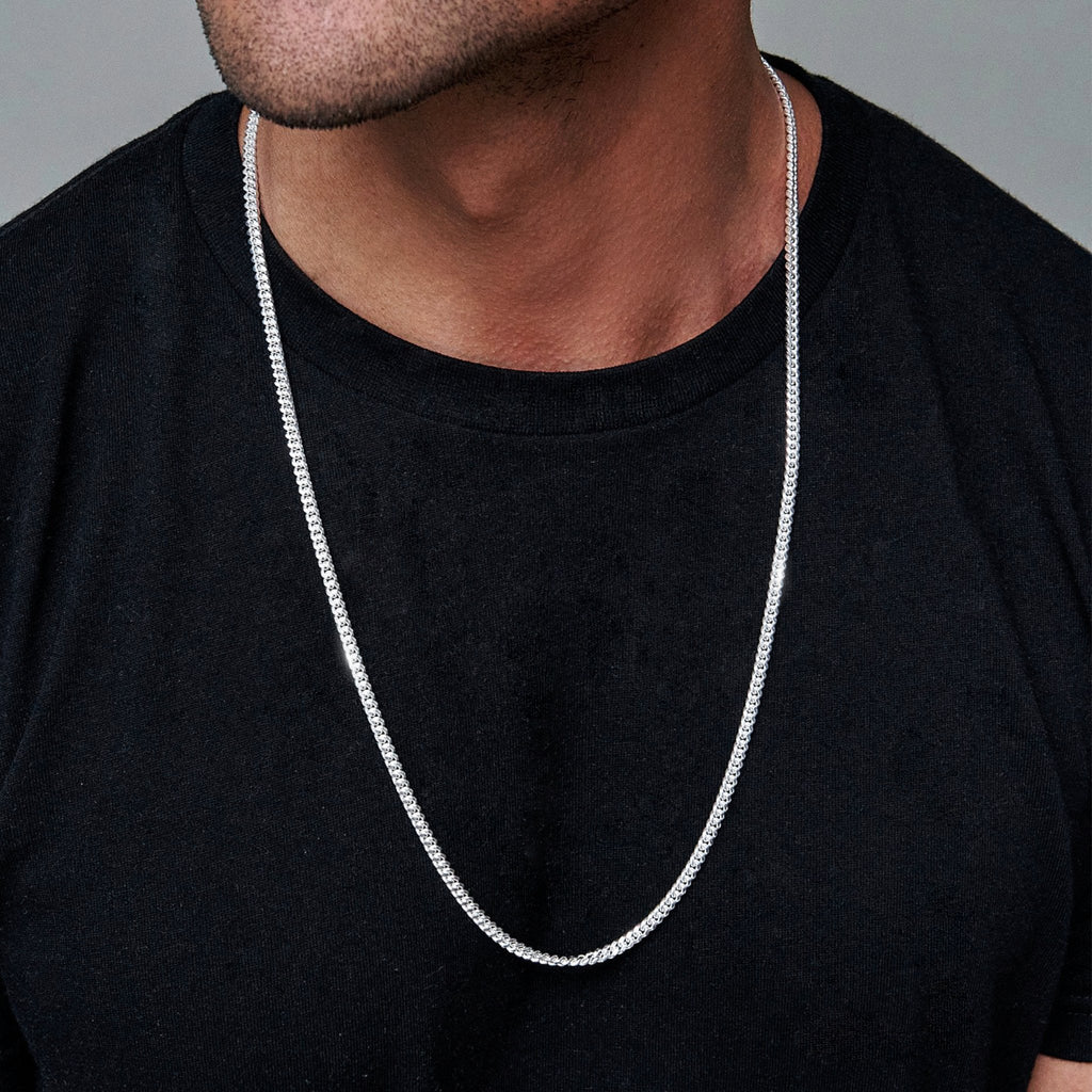 Cuban Link 6mm (Plata) Cadena - Triangulum Workshop