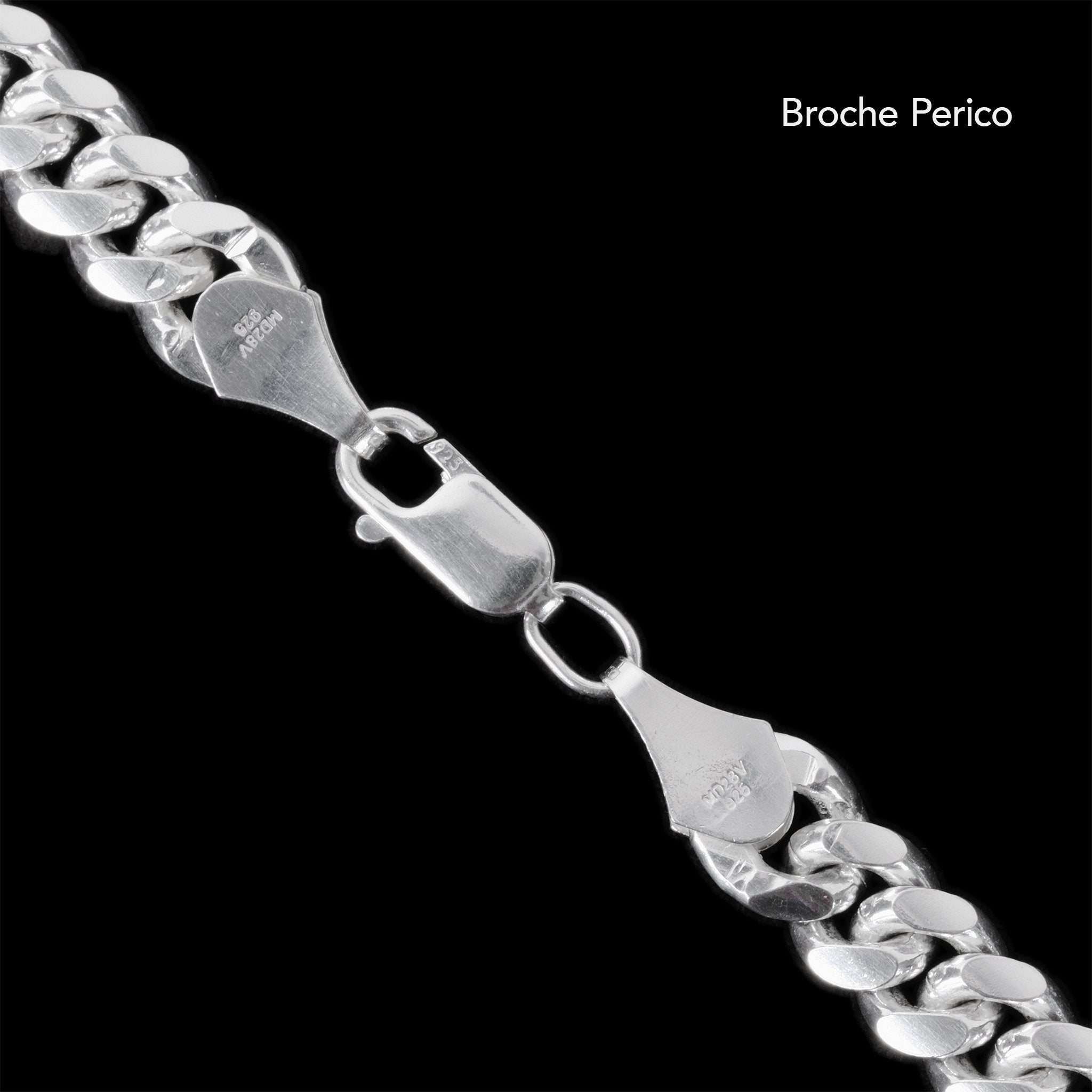 Cuban Link 8mm (Plata) Cadena - Triangulum Workshop