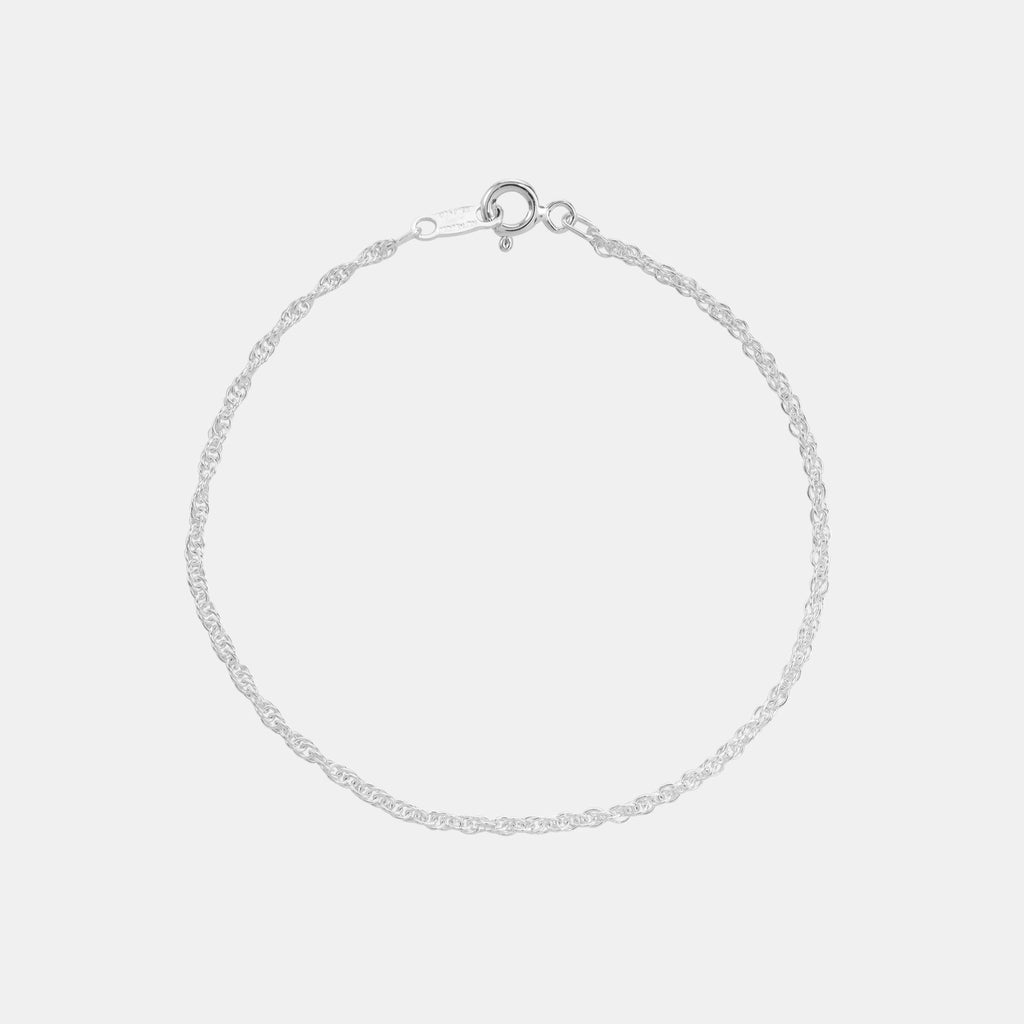 Cuerda (Plata) Pulsera - Triangulum Workshop