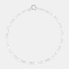 Espejo 2 mm (Plata) Pulsera - Triangulum Workshop