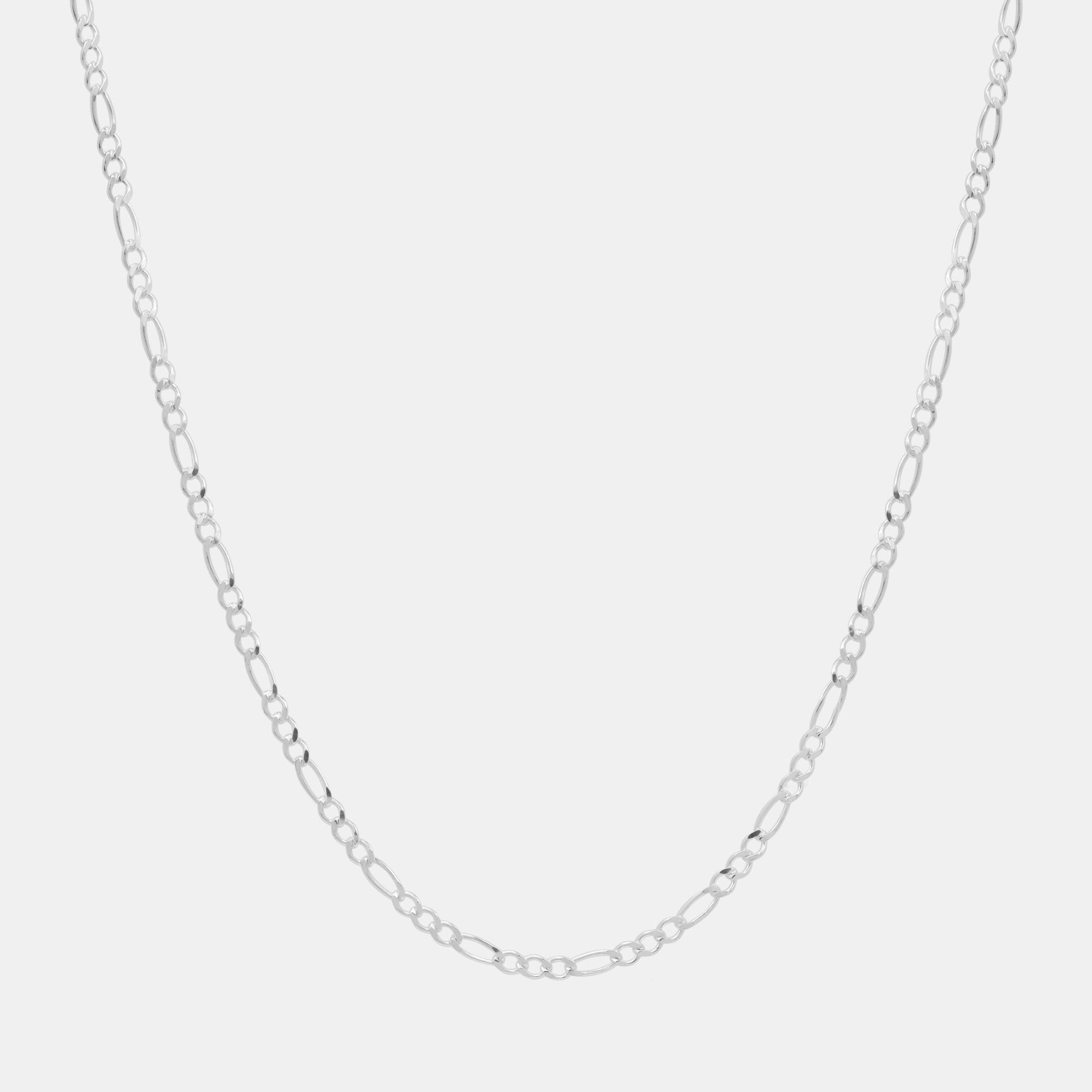 Figaro 3mm 3x1 (Plata) Cadena - Triangulum Workshop