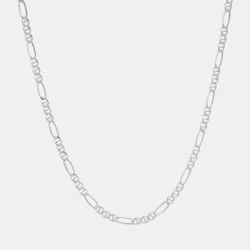 Figarucci 4mm (Plata) Cadena - Triangulum Workshop