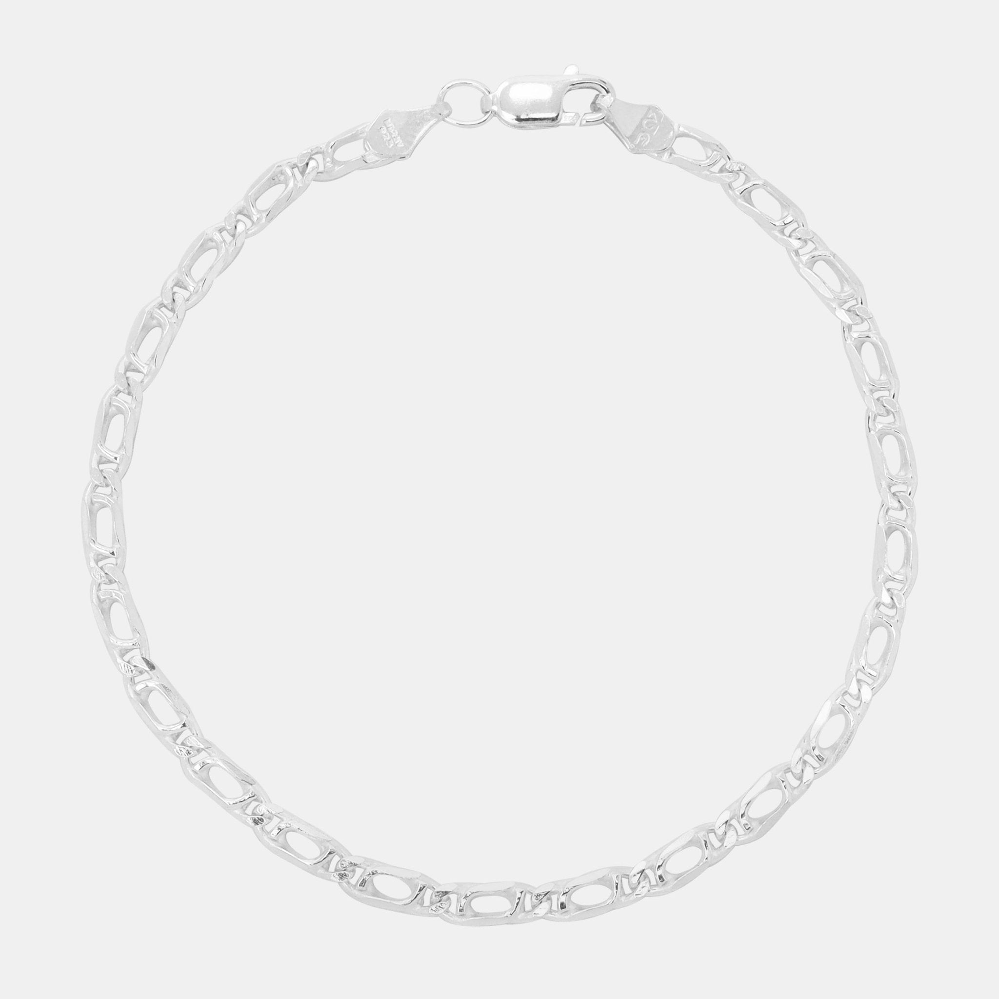 Perniche 3mm (Plata) Pulsera - Triangulum Workshop