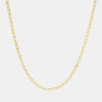 Cadena Ancla Martillada (Solid Gold) 3mm - Triangulum Workshop