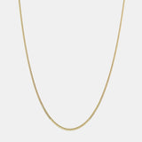Cadena Barbada (Solid Gold) 2mm - Triangulum Workshop
